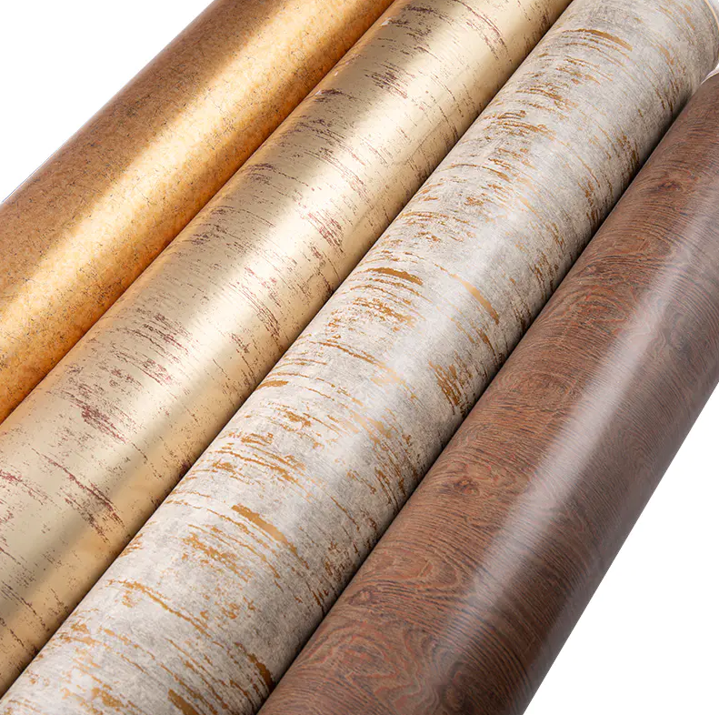 Heat-Resistant Wood Grain PET Hot Stamping Foil for Interior Decoration Boards